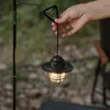 LED Camping Lantern Type C مصابيح قابلة لإعادة الشحن تعتيم محمولة معلقة خفيفة خفيفة 1200 مللي أمبير في الساعة مصباح الطوارئ لصيد الأسماك 231221