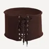 Belts Corset Polyester Cummerbunds Strap For Women Banquet Elastic Tight High Waist Slimming Body Shaping Girdle Belt