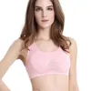 Tenue de yoga Femmes Sports respirants Bra Absorbant Sweat Sweat Tocoping Gym rembourré Running Fitness Double couche Souppeur Sports Sports Sports sous