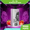 Happ 9k Pod vape 9000puffs bar e sigarette a vaporizzazione usa e getta 14ml 20mg 50mg di succo di svapo di salto ncic di vape ricaricabile