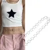 Ceintures de chaîne de taille Star Style Belt Femmes GRUNGE BELTES ALESTHÉTÉES CALLES BELLES CHAMENTS FEMMES LES CORÉANTES ACCESSOIRATIONS DE MODE MODE231221