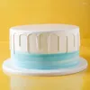 Outils à gâteau 6/8 pouces Modèle de simulation en plastique Gel Gel Fenêtre artificielle Échantillons d'échantillons de décoration