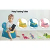 Kids Portable Potty Training Toilet Cartoon Potty Training Seat Toddler Potty Chair for Baby Boys and Girls Non-Slip PP 231221