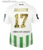 Fans toppar Tees 2324 Real Betis Soccer Jerseys Copa del Rey Final Away Joaquin Biglesias Camiseta de Futbol Juanmi Estadio La Fourth 2023 2024 Special 4th Kids Goa