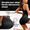 Active Sets Seamless Women Yoga Set 2PCS Workout Sportswear Gym Clothes Fitness Long Sle High Waist Leggings/Bra and Shorts SetL231221