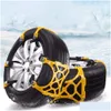 Travel Roadway Produit pneu car camion de neige camion d'hiver Réglable Mue anti-glissade Anti-skid Safty Sécurité d'urgence Tire Wheel Belt236 DHWR0