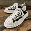 Sapatos casuais da marca de grife de designer sapatos de dissolução mihara yasuhiro yu wenle grossa soled amantes 'esportes de tábua casual tênis de tábua