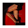 Letter G/L/C/F Sexy Mesh Long Desinger Stockings Home Textile Women Delicate Womens Tights Net Stocking Ladies Wedding Party Pantyh Dhb6I