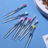 Makeup Brushes 1PCS Portable Silicone Lip Brush With Cover Soft Multifunctional Applicator Lipstick Lipgloss Eyeshadow