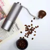Portable Manual Coffee Grinder CNC Steel Core Bean Hand Crank Coarseness Adjustable Mill for Kitchen 231221