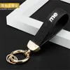 Luxury Brand Keychain Bag Pendant Car Keychains Couple Male Female Personality Creative Charms Key Hanger Horseshoe Buckle Black Red Keyring