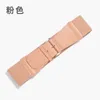 Ceintures Style Vintage Ceinture Taille Cinching Ceinture Élastique Joint Femme Cuir Assorti Manteau Vers Le Bas Boucle Ardillon