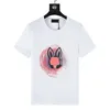 Psychos Bunnys Rabbits Bone Verão Casual Camiseta Mens Womens Skeleton Rabbit Novo Design Multi Estilo Homens Camiseta Designer de Moda T-shirt Casal Manga Curta 625