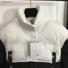 Designer Down Jacket for Women Brand Clothing For Ladies Letter Printing Stand Up Collar Lång ärmfärg Färg Matchande bomull vadderad kappa 21 dec FW