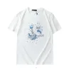 最新の夏のTシャツデザイナーTシャツラグジュアリーメンズTシャツ黒い白い色文字半袖男性女性100％綿半袖サイズS-2xl