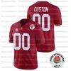2021 Custom Alabama Crimson Tide College voetbalshirt 4 Brian Robinson 10 Jonesjr.22 Nee Harris, welke naam dan ook