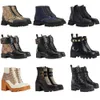 Designer Men Women Boots Shoot Leather Half Boot Classic Style Stion