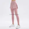 Yoga Outfit Yoga Pants Pilates Clothes 2023 New Training Wear Ladies Gym Leggings Women Sports Tights Fitness Legging Pink Blue Purple BlackL231221