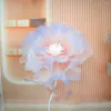 装飾的な花ウェディングハンドメイドDIYシミュレーションスクリーンピーニーフラワー3Dステージ背景装飾ショッピングモールウィンドウ
