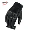 Motorcycle Gants en cuir Touche Men Vérineurs de chèvre Sports Cycling Glove Motorbike Racing Guantes de Moto Luvas de Motocicleta 231221