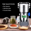 Granenmolen 800G Swing Type Spices Grinder Hebals Cereals Coffee Grinder Dry Food Grinder High Speed ​​Crusher 231220