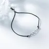 New Free Delivery Cute Bear Jewelry 2023 New Silver Lapis Lazuli and Enamel Cord Bracelet Jewelry for Women Ready Stock