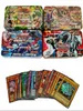 Gry karciane klasyczny Yu-Gi-King English Game Trade Trade Yuh Iron Box Yu-Gi-Oh 40 Karty plus 1 Flash Wzór opakowania jest często Ch OT5PJ