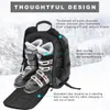 Сумка для лыжных ботинок SoarOwl 65L, водонепроницаемая утолщенная сумка для лыж большой вместимости, в которую можно положить лыжные шлемы, очки, одежду и т. д. Можно повесить лыжи 231220