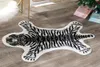 tiger printed Rug Cow Leopard Cowhide faux skin leather NonSlip Antiskid Mat Animal print Carpet1918503