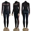 Women's Sportswear Casual Fashion Luxury Brand Set 2-Piece Designer Sportswear J2913