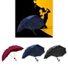 Umbrellas Double Size Couple Person Novelty Windproof Ribs Parasol Gift For Lovers