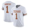 Custom Custom Texas Longhorns Football Jersey NCAA College Quinn Ewers Arch Manning Bijan Robinson Xavier Worth Earl Campbell Thomas Vince