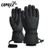 Copozz hommes femmes gants de Ski d'hiver imperméables ultralégers gants de Snowboard moto équitation neige garder au chaud gants coupe-vent 231220