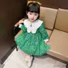 Girl's Dresses Girl Dresses Big Bow Girls Dresses Floral Pattern Dress For Kids Casual Style Costume For Girls