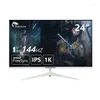 모니터 모니터 인치 인치 IP 144Hz 1MS FHD 1920 1080 슬림 PS4 LCD 컴퓨터 게임 모니터 운동 선수 치킨 SN 드롭 배달 컴퓨터 네트워킹