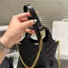 mini shopping bag small vegetable basket high quality handbag woman mini tote bag leather plaid pattern chain shoulder crossbody bags gold chain luxurys handbags