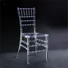 100 Pcs Hot Transparent Crystal Chair Detachable Acrylic Resin Funiture Wedding Chair For Wedding Moment Or Hotel Party