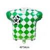 Воздушный шар на футбольную тему, воздушный шар из алюминиевой пленки, трофейный бар, футбольный матч, атмосфера Кубка Европы, макет