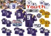 Custom Shatting 7 Tyrann Mathieu 80 Jarvis Landry 9 Joe Burreaux Burrow 91 Beriden Fehoko Lsu Tigers College Youth Kids Jerseys6675323