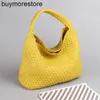 Diseñador Bottegaaveneta Bags Hobo Jodies 7a Cuero genuino grande para mujeres a la altura de las mujeres a la moderna y atmosférica capacidad de mano tejida de doble cara y Women'SQQ QQ