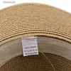 Chapeaux à bord large chapeau seau de 10,5 cm Brim gros chapeau de paille pour femmes hommes jazz fedoras refroidissement chapeau de soleil d'été