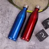 Outdoor Sports Bottles Cycling Camping Bicycle Bottle Mug 500ML Stainless Steel water Bottle Style school kids gift Ihnsu