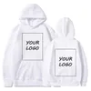 Custom Hoodie Sweatshirts Customize Your Pictures/ Men Women Harajuku Outerwear Streetwear Plus Size Hooded Sweatshirt 231220