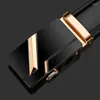 Belts 18 Type Men Business Style Designer Genuine Leather Male Automatic Buckle Top Quality Girdle For Suit Pants