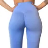 Yoga outfit sömlösa gymnelaggings kvinnor yoga byxor skjuter upp sport tights kvinna rumpa lyft ben fitness träning byte scrunch bum leginsl231221