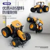 Children S Toy Car Tractor Engineering Model Inertia Simulation Sound and Light Boy Gift 231221