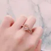 Swarovskis Ring Designer Роскошные Модные Женские Кольца Оригинального Качества Ювелирные Изделия Кольцо Высокое Сердце Очарование Универсальные Тенденции Подарки