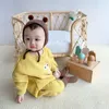 Baby Clothes Autumn and Winter Set Heavy Onesie Fleece Pajamas 231220