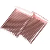 Rose Gold Foam Envelope Bags Self Seal Mailers Aluminium Foil Bubble Padded kuvert med Poly Mailer Mailing Bag XSRRL