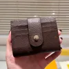 CC Caviar Leather Weather Wallet حامل حامل مصمم محفظة محفظة عملة محفظة مفتاحية صغيرة